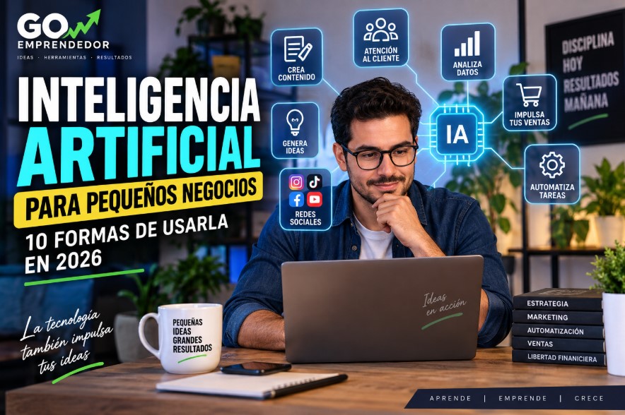Inteligencia artificial para pequeños negocios en 2026