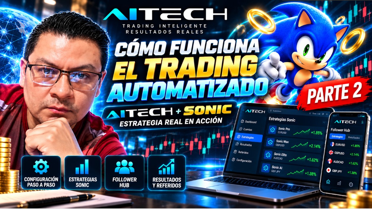 Trading automatizado con AITECH y estrategia Sonic